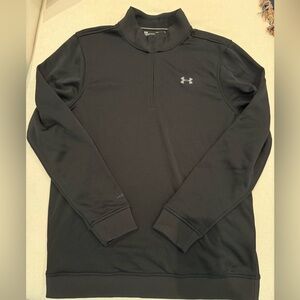 Under Armour Men's Black Quarter-Zip Sweatshirt